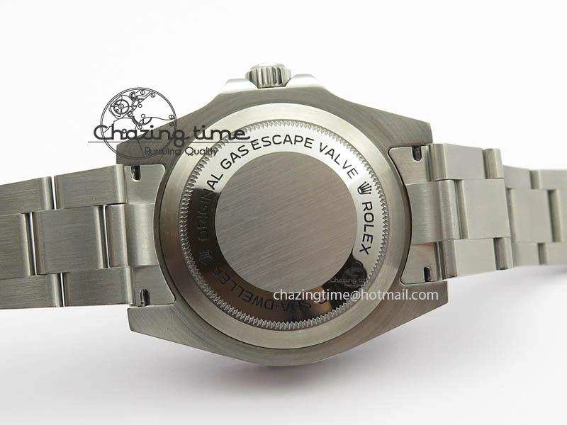 Sea-Dweller 116600 Black Ceramic Noob 1:1 Best Edition On SS Bracelet SA3135 V ZeroBulk 3614