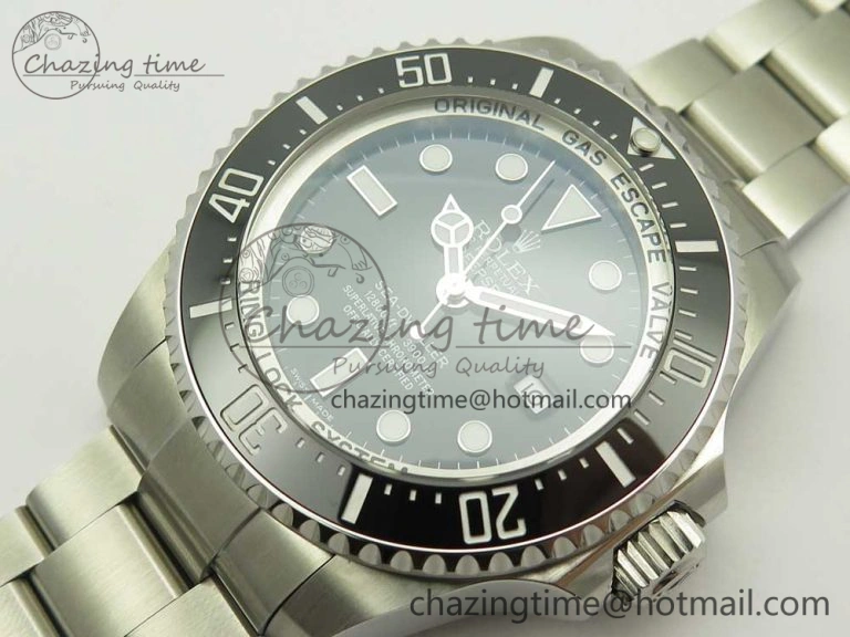 Sea-Dweller 116660 ARF 1:1 Best Edition 904L SS Case and Bracelet Black Dial SH3135 V Classic 3306