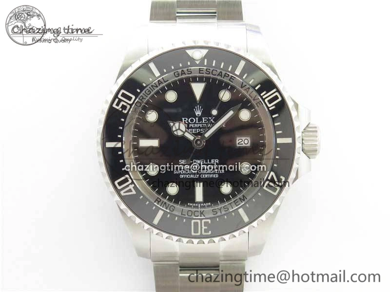 MultiPurpose Sea-Dweller 116660 Black Ceramic ARF 1:1 Best Edition 904L SS Case and Bracelet A2824 V 3240