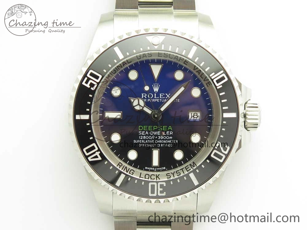 Sea-Dweller 116660 “D-BLUE” ARF 1:1 Best Edition 904L SS Case and Bracelet SH3135 V Sophisticated 3305