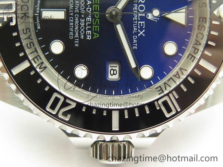 Sea-Dweller 116660 “D-BLUE” ARF 1:1 Best Edition 904L SS Case and Bracelet SH3135 V Sophisticated 3305