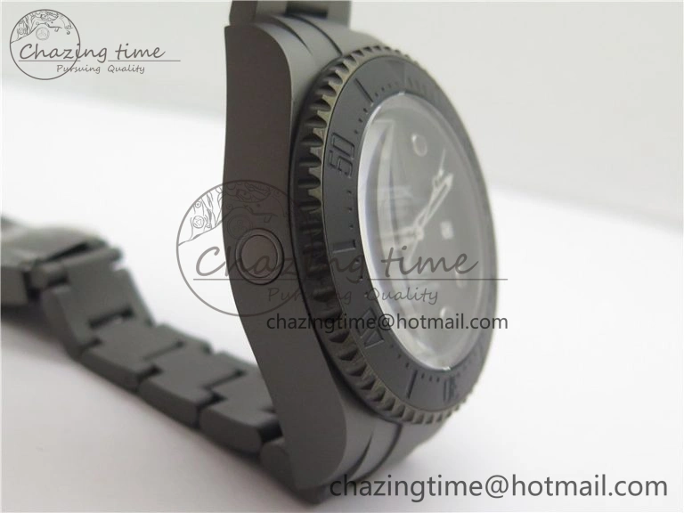 Neat Sea-Dweller 116660 DLC VRF 1:1 Best Edition Black Dial on SS Bracelet A 2496