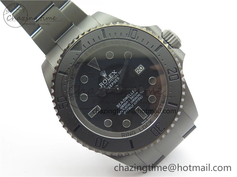 Neat Sea-Dweller 116660 DLC VRF 1:1 Best Edition Black Dial on SS Bracelet A 2496