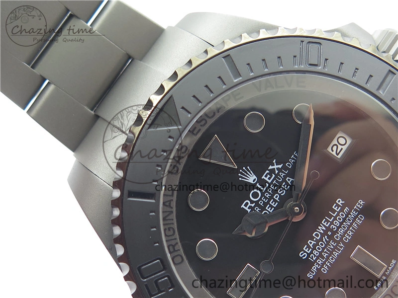 Neat Sea-Dweller 116660 DLC VRF 1:1 Best Edition Black Dial on SS Bracelet A 2496
