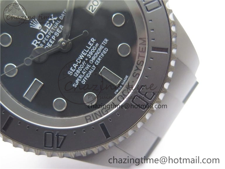 Neat Sea-Dweller 116660 DLC VRF 1:1 Best Edition Black Dial on SS Bracelet A 2496