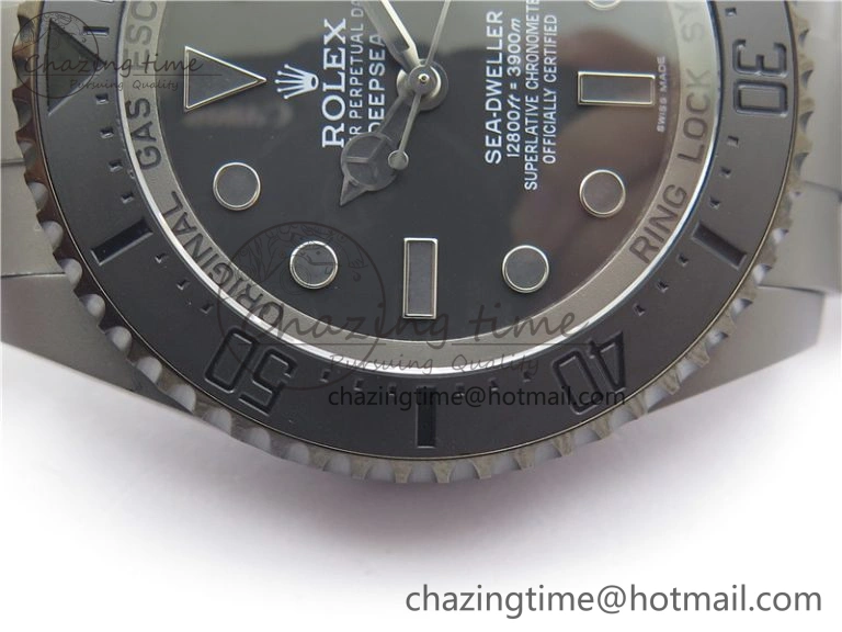 Neat Sea-Dweller 116660 DLC VRF 1:1 Best Edition Black Dial on SS Bracelet A 2496