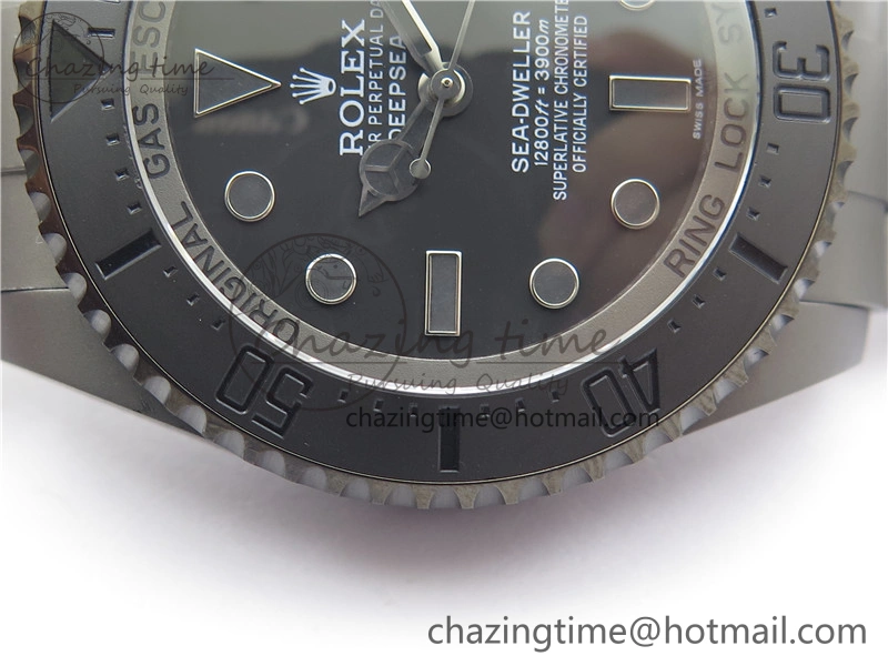 Neat Sea-Dweller 116660 DLC VRF 1:1 Best Edition Black Dial on SS Bracelet A 2496