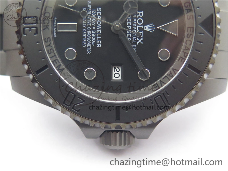 Neat Sea-Dweller 116660 DLC VRF 1:1 Best Edition Black Dial on SS Bracelet A 2496