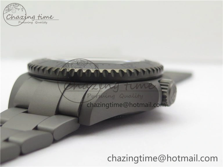 Neat Sea-Dweller 116660 DLC VRF 1:1 Best Edition Black Dial on SS Bracelet A 2496