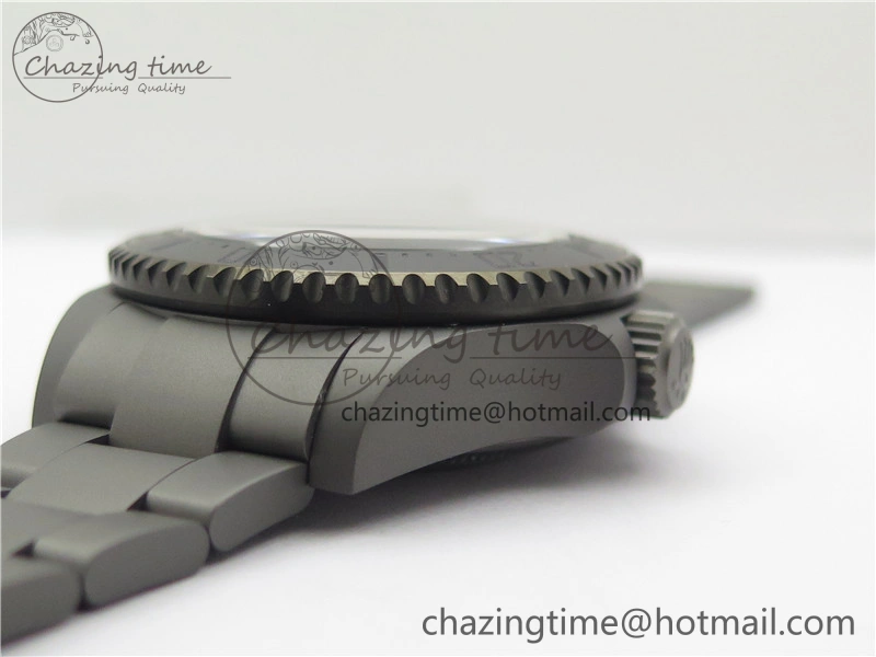 Neat Sea-Dweller 116660 DLC VRF 1:1 Best Edition Black Dial on SS Bracelet A 2496