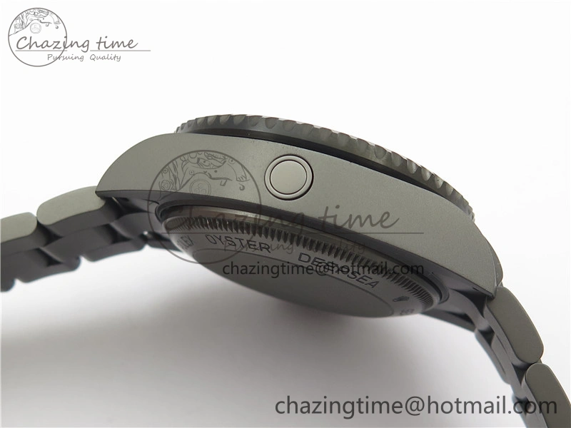 Neat Sea-Dweller 116660 DLC VRF 1:1 Best Edition Black Dial on SS Bracelet A 2496