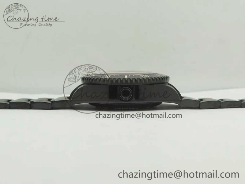 Sea-Dweller 116660 Ember PVD VRF Best Edition Black Dial on SS Bracelet A2836 MAX Effortless 3375