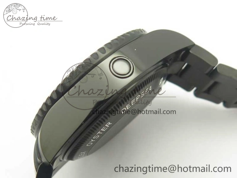 Sea-Dweller 116660 Ember PVD VRF Best Edition Black Dial on SS Bracelet A2836 MAX Effortless 3375