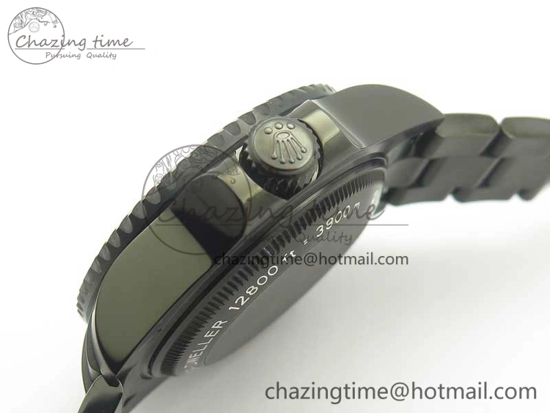 Sea-Dweller 116660 Ember PVD VRF Best Edition Black Dial on SS Bracelet A2836 MAX Effortless 3375