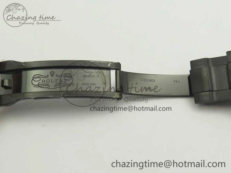 Sea-Dweller 116660 Ember PVD VRF Best Edition Black Dial on SS Bracelet A2836 MAX Effortless 3375