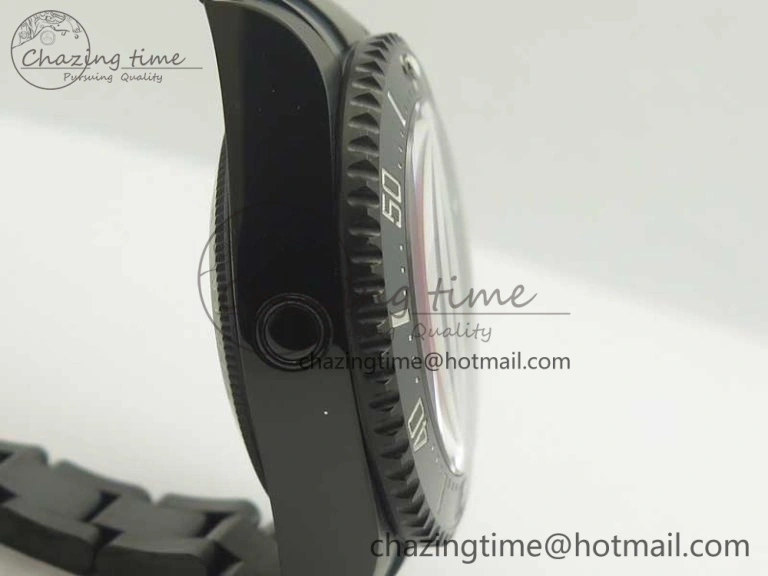 Sea-Dweller 116660 Ember PVD VRF Best Edition Black Dial on SS Bracelet A2836 MAX Effortless 3375