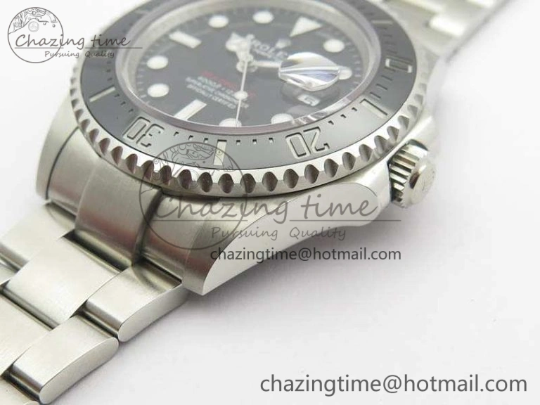 Sea Dweller 126600 2017 43mm SS BP Maker 1:1 Best Edition Black Dial On SS Bracelet A Elegant 3573