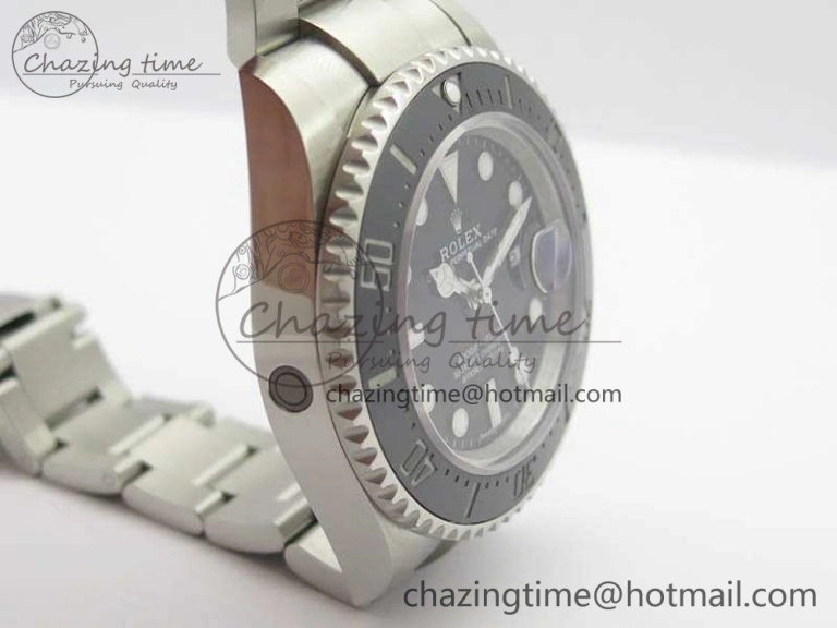 Sea Dweller 126600 2017 43mm SS BP Maker 1:1 Best Edition Black Dial On SS Bracelet A Elegant 3573