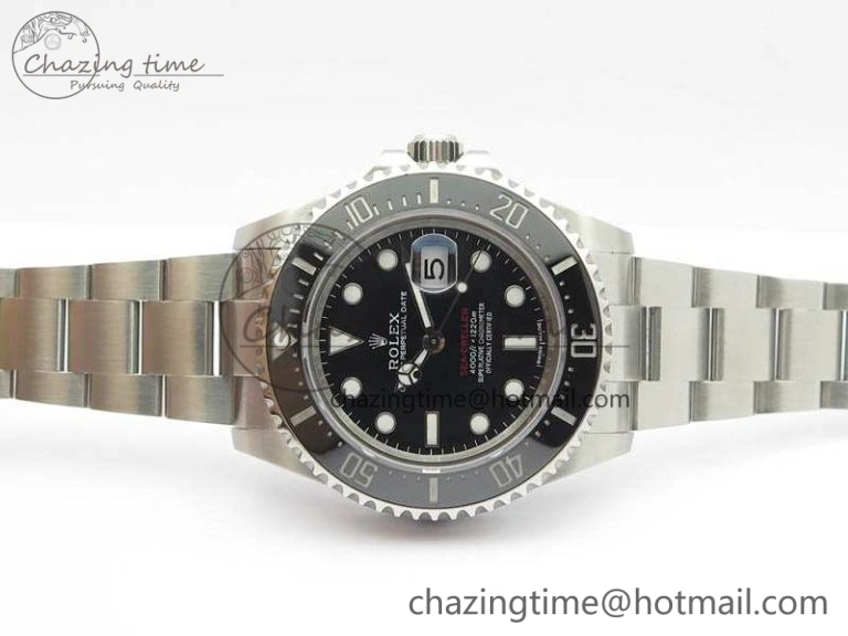 Sea Dweller 126600 2017 43mm SS BP Maker 1:1 Best Edition Black Dial On SS Bracelet A Elegant 3573