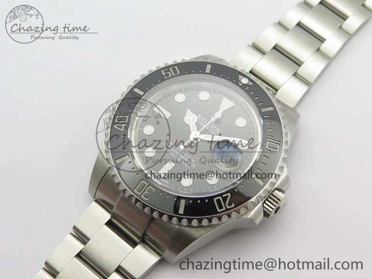 Sea Dweller 126600 2017 43mm SS BP Maker 1:1 Best Edition Black Dial On SS Bracelet A Elegant 3573