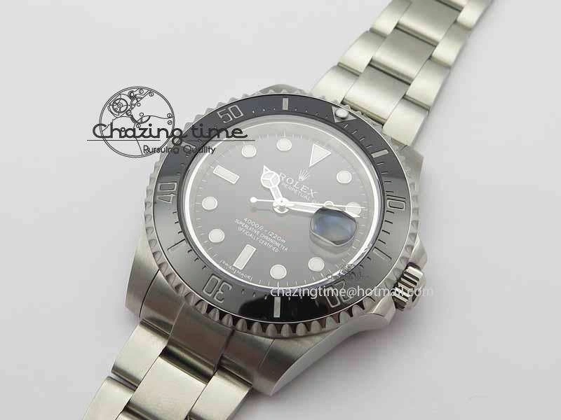 Sea Dweller 126600 43mm SS BP Maker Black Dial On SS Bracelet A EyeCatching 3656