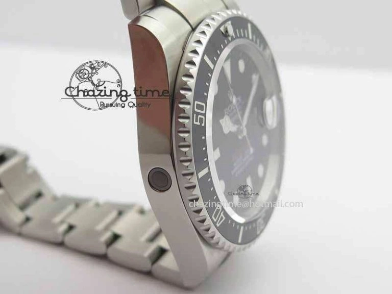 Practical Sea Dweller 126600 43mm SS Black Dial On SS Bracelet A 3652