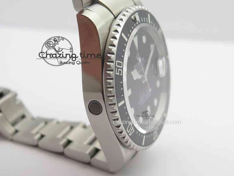 Practical Sea Dweller 126600 43mm SS Black Dial On SS Bracelet A 3652
