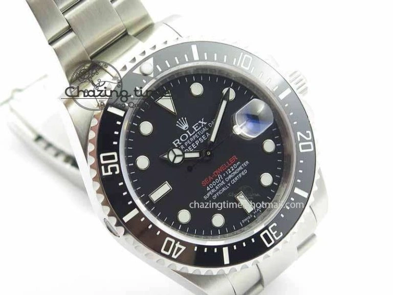Practical Sea Dweller 126600 43mm SS Black Dial On SS Bracelet A 3652