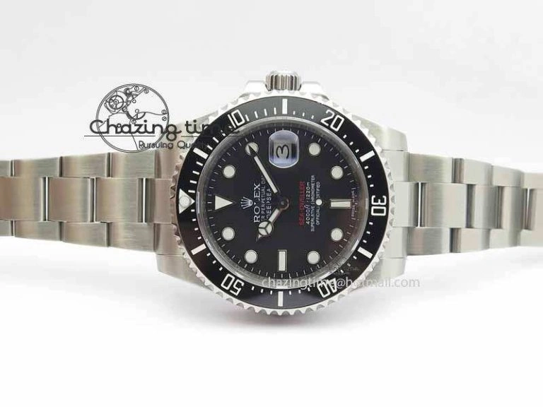 Practical Sea Dweller 126600 43mm SS Black Dial On SS Bracelet A 3652