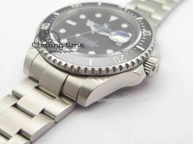 Practical Sea Dweller 126600 43mm SS Black Dial On SS Bracelet A 3652