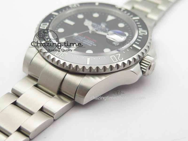 Practical Sea Dweller 126600 43mm SS Black Dial On SS Bracelet A 3652