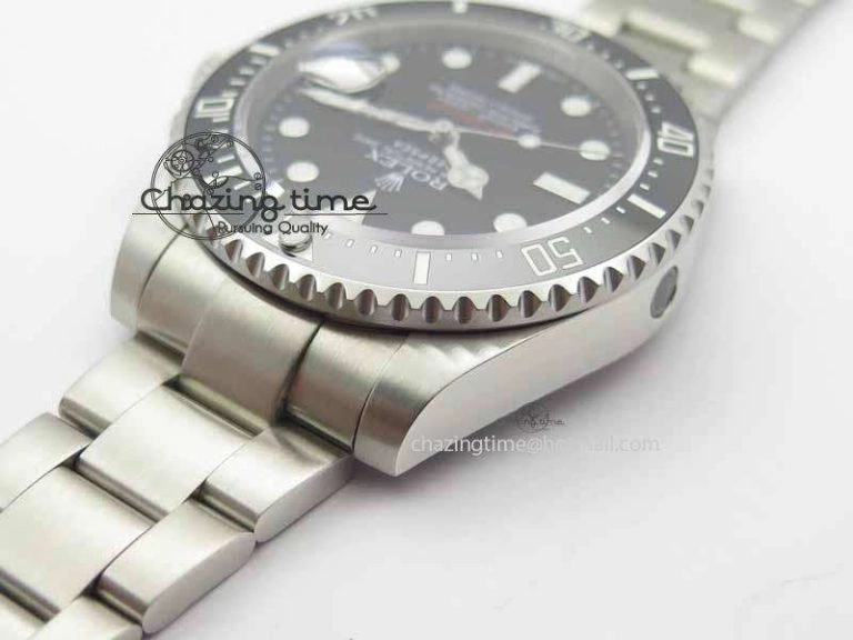Practical Sea Dweller 126600 43mm SS Black Dial On SS Bracelet A 3652