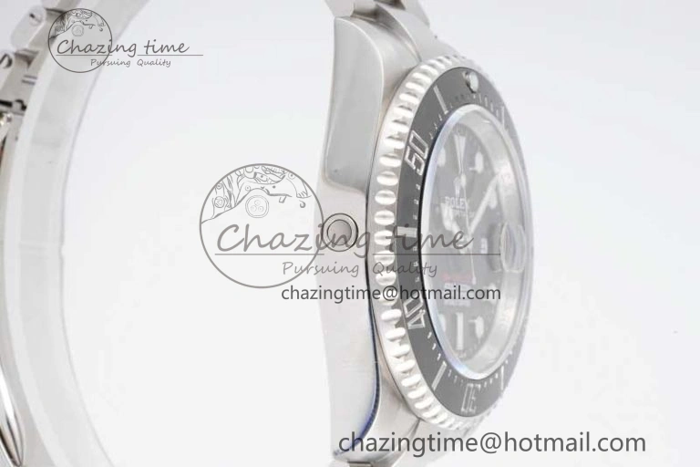 Comfortable Sea-Dweller 126600 APF Best Edition Black Dial on SS Bracelet VR 2033