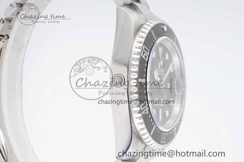 Comfortable Sea-Dweller 126600 APF Best Edition Black Dial on SS Bracelet VR 2033
