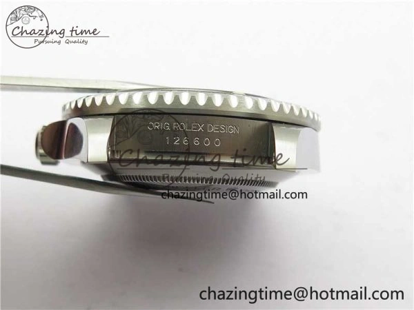 Sea-Dweller 126600 ARF 1:1 Best Edition 904L SS Case and Bracelet A2824 (MK2) FreshLook 2636