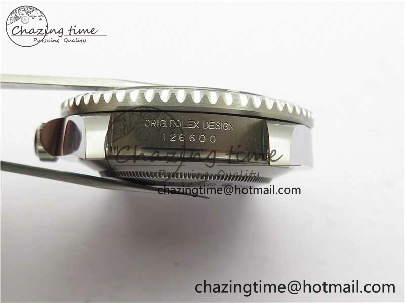 Sea-Dweller 126600 ARF 1:1 Best Edition 904L SS Case and Bracelet A2824 (MK2) FreshLook 2636