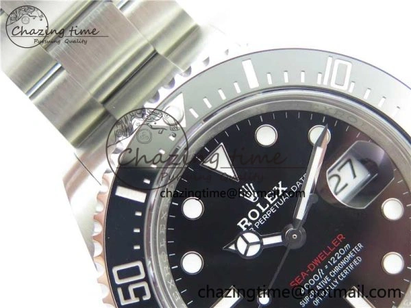 Sea-Dweller 126600 ARF 1:1 Best Edition 904L SS Case and Bracelet A2824 (MK2) FreshLook 2636