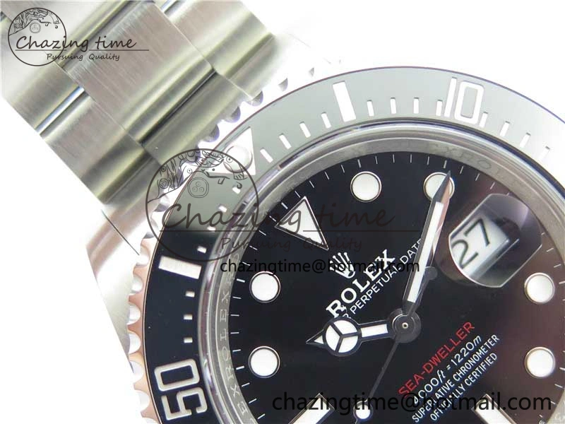 Sea-Dweller 126600 ARF 1:1 Best Edition 904L SS Case and Bracelet A2824 (MK2) FreshLook 2636