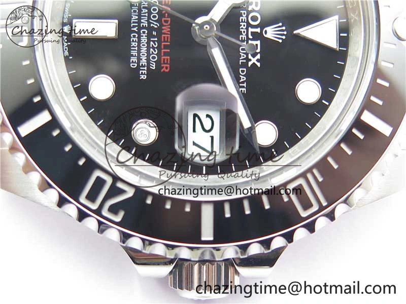 Sea-Dweller 126600 ARF 1:1 Best Edition 904L SS Case and Bracelet A2824 (MK2) FreshLook 2636