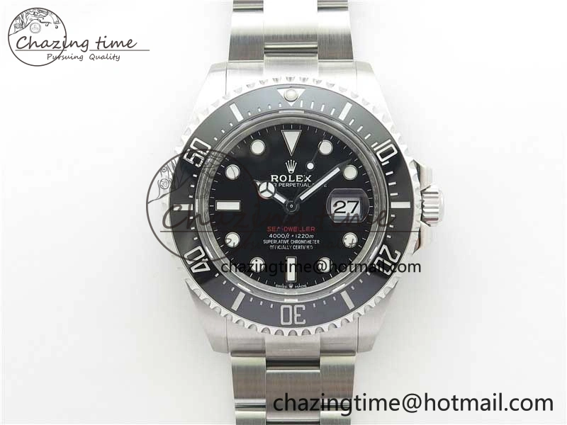 Sea-Dweller 126600 ARF 1:1 Best Edition 904L SS Case and Bracelet A2824 (MK2) FreshLook 2636