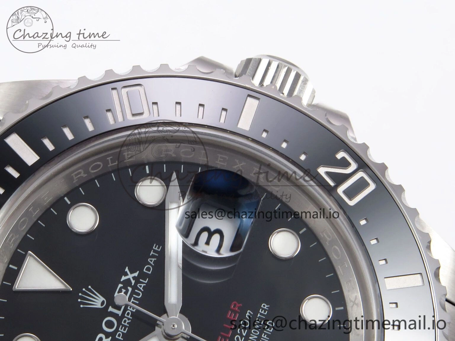 SmoothTexture Sea-Dweller 126600 Clean 1:1 Best Edition 904L SS Case and Bracelet VR 1067