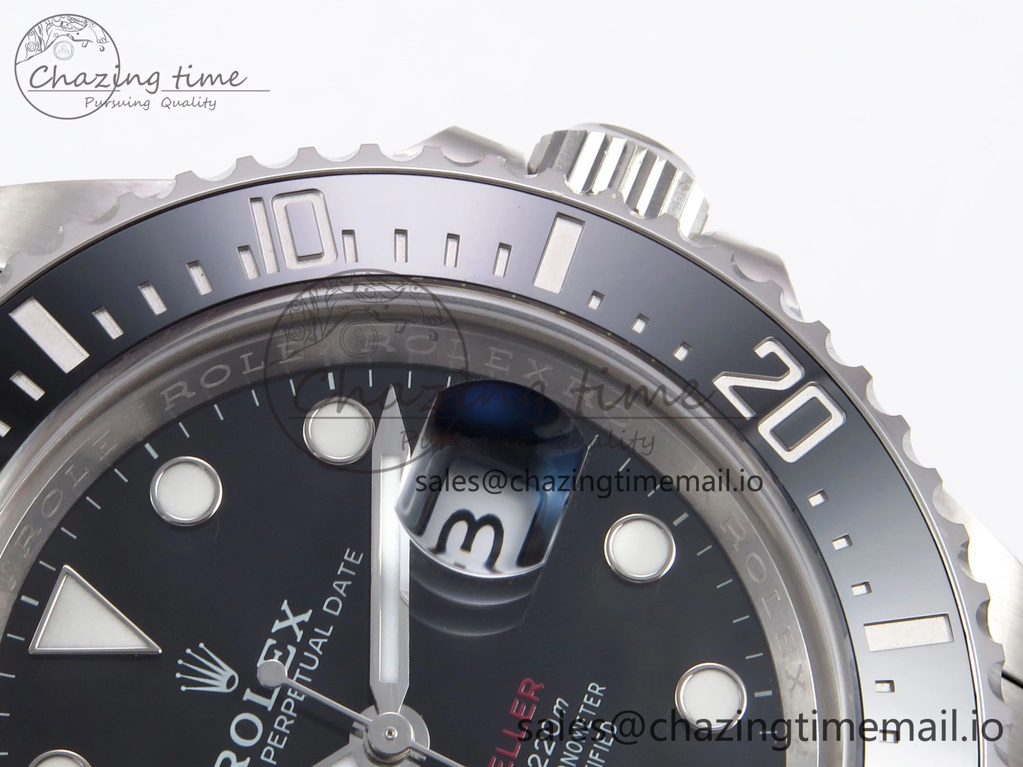 SmoothTexture Sea-Dweller 126600 Clean 1:1 Best Edition 904L SS Case and Bracelet VR 1067