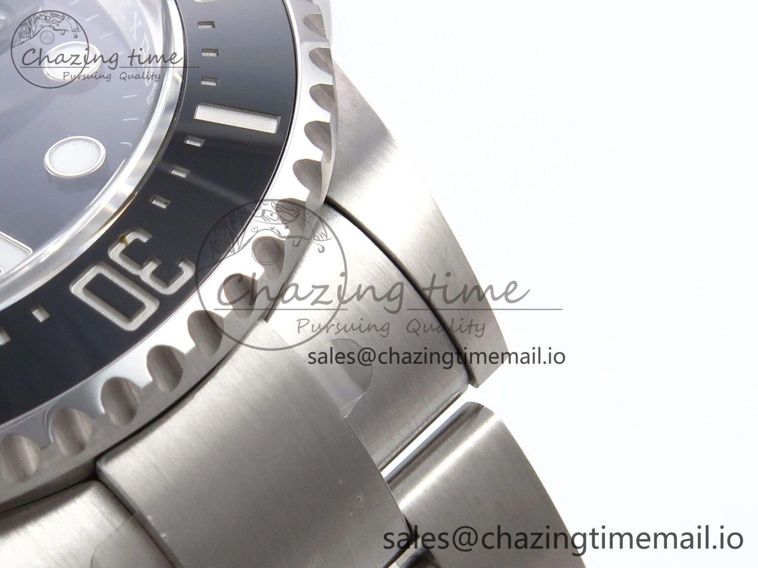 SmoothTexture Sea-Dweller 126600 Clean 1:1 Best Edition 904L SS Case and Bracelet VR 1067