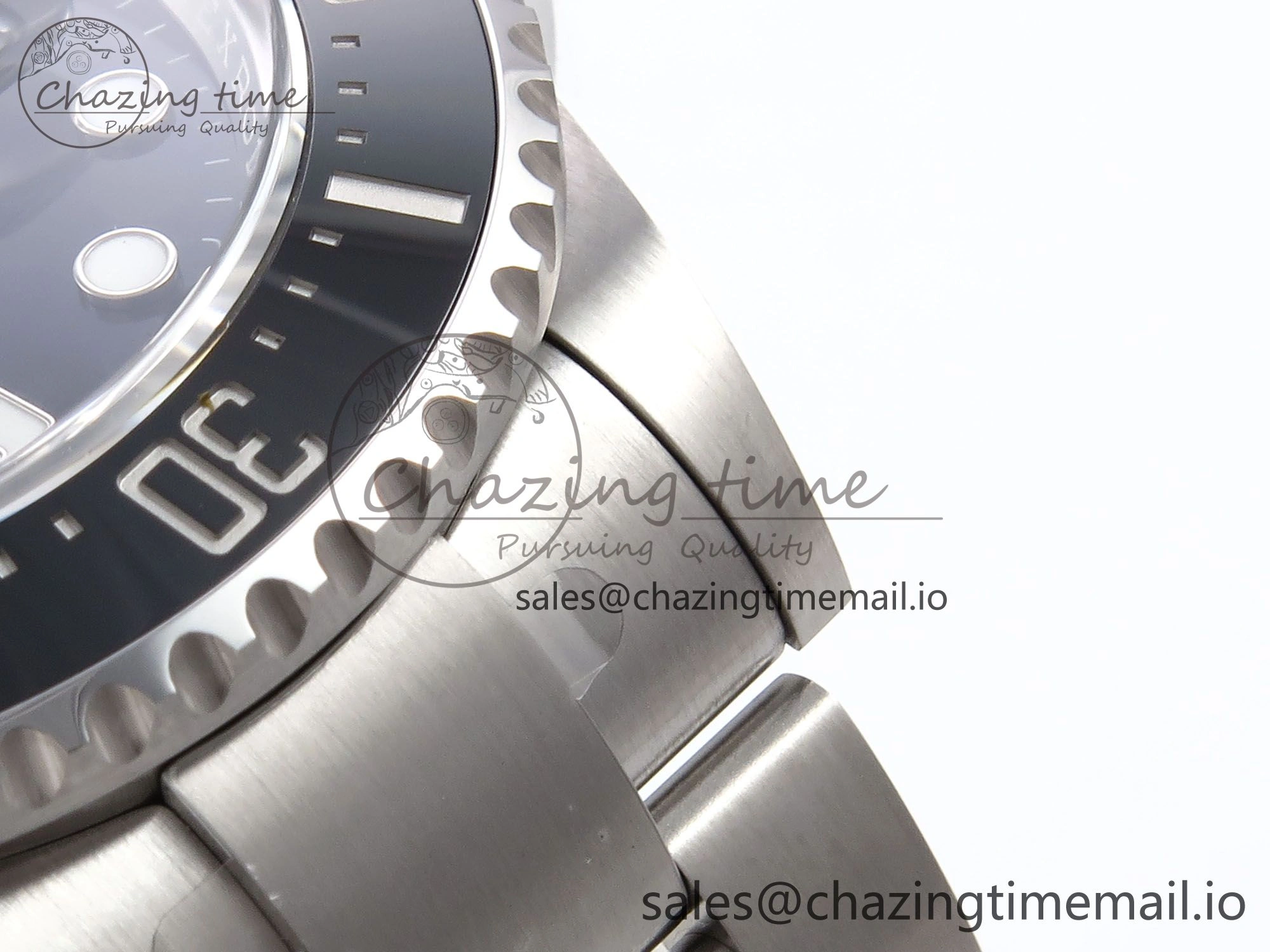 SmoothTexture Sea-Dweller 126600 Clean 1:1 Best Edition 904L SS Case and Bracelet VR 1067