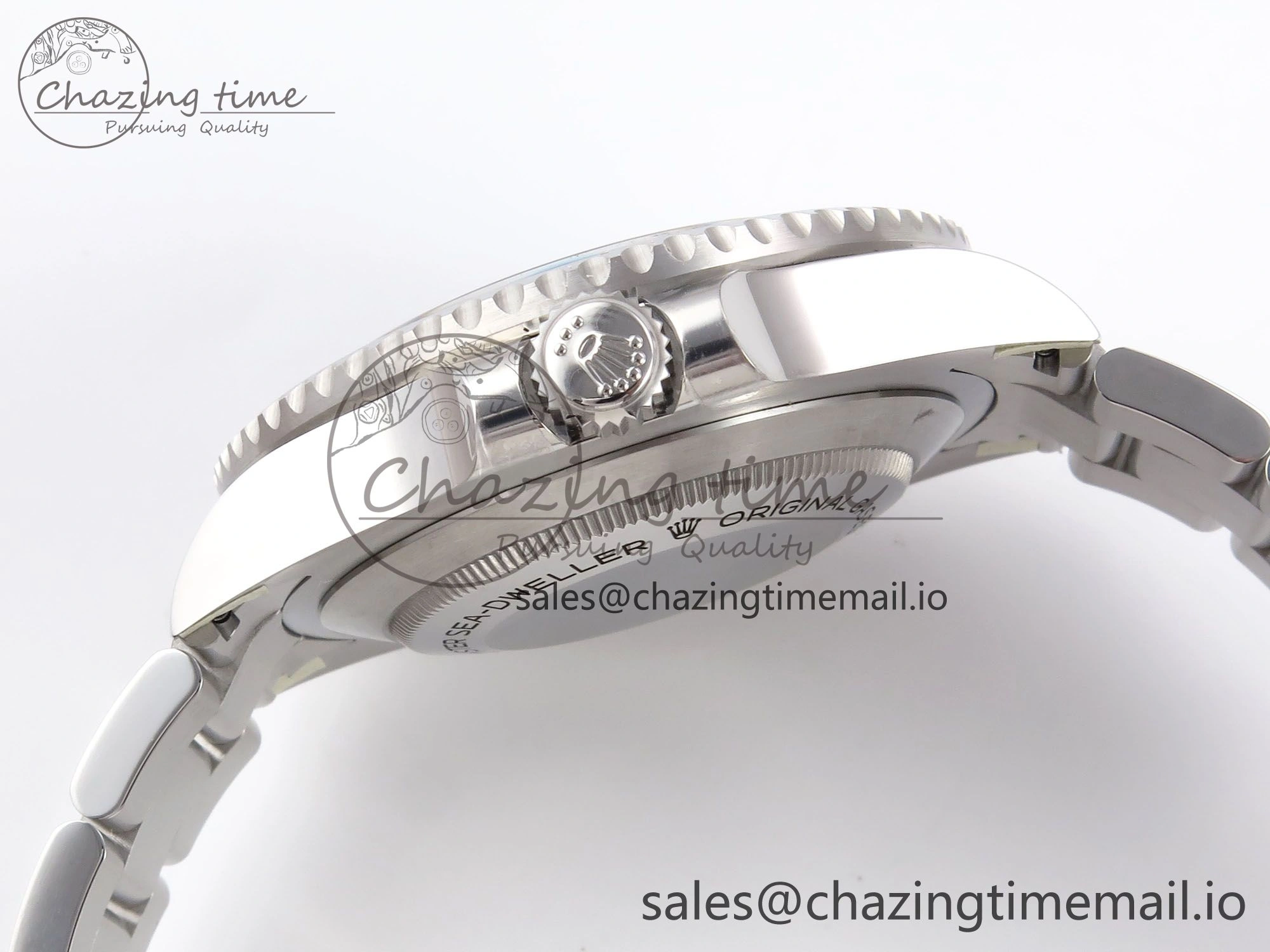 SmoothTexture Sea-Dweller 126600 Clean 1:1 Best Edition 904L SS Case and Bracelet VR 1067