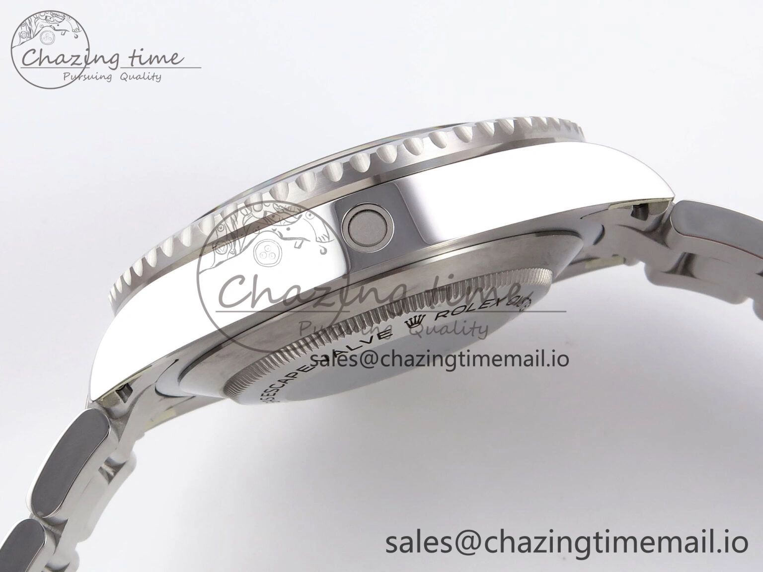 SmoothTexture Sea-Dweller 126600 Clean 1:1 Best Edition 904L SS Case and Bracelet VR 1067