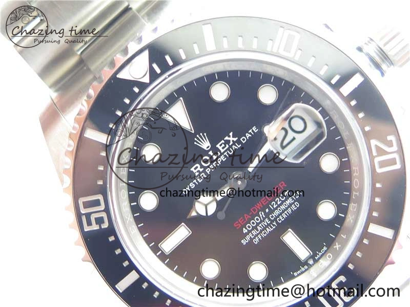Sea-Dweller 126600 XF 1:1 Best Edition 904L SS Case and Bracelet A FreshLook 2638