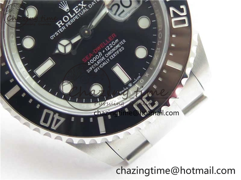 Sea-Dweller 126600 XF 1:1 Best Edition 904L SS Case and Bracelet A FreshLook 2638