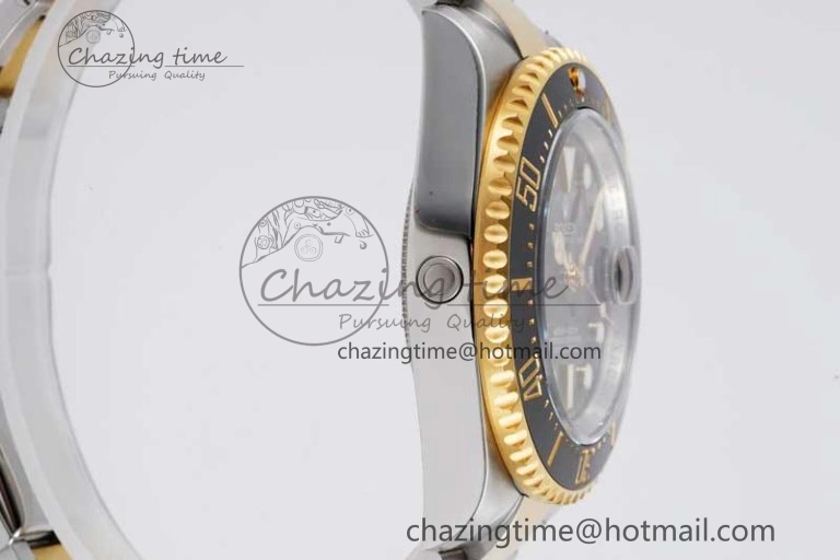Sea-Dweller 126603 APF Best Edition Black Dial on SS YG Bracelet VR Premium 2035