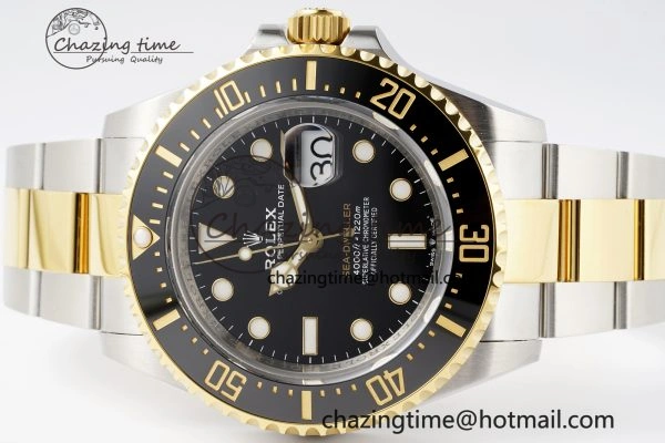 Popular Sea-Dweller 126603 XF 1:1 Best Edition Black Dial on SS YG Bracelet VS 2029